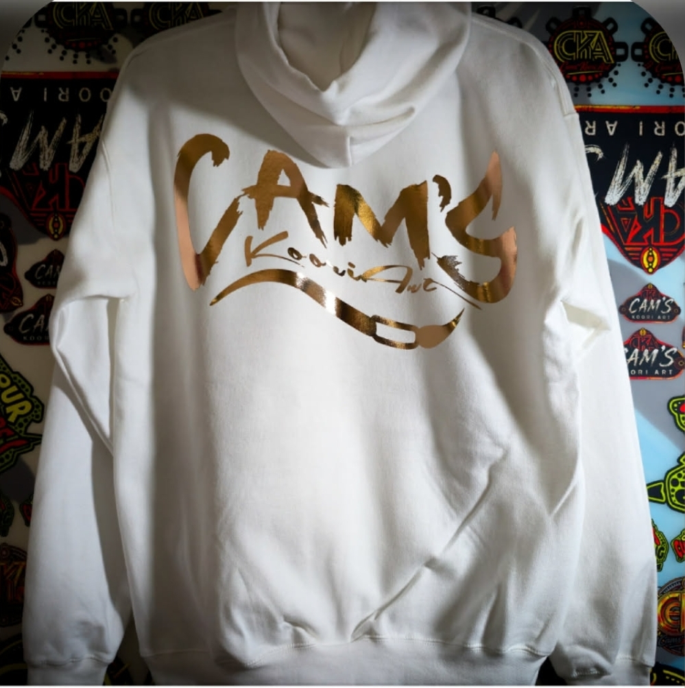 CKA custom hoodie hot off the press 