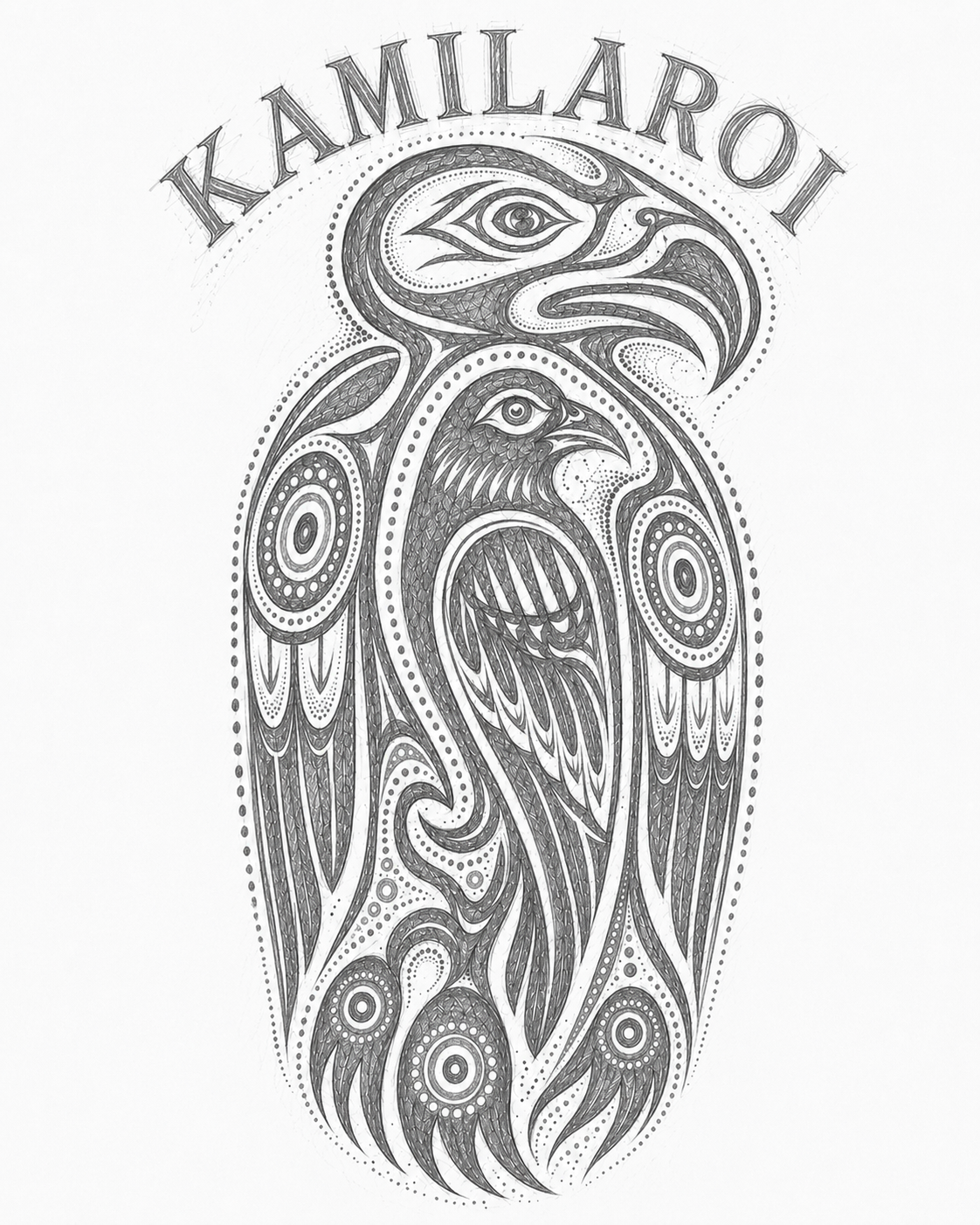 Tattoo design sketch